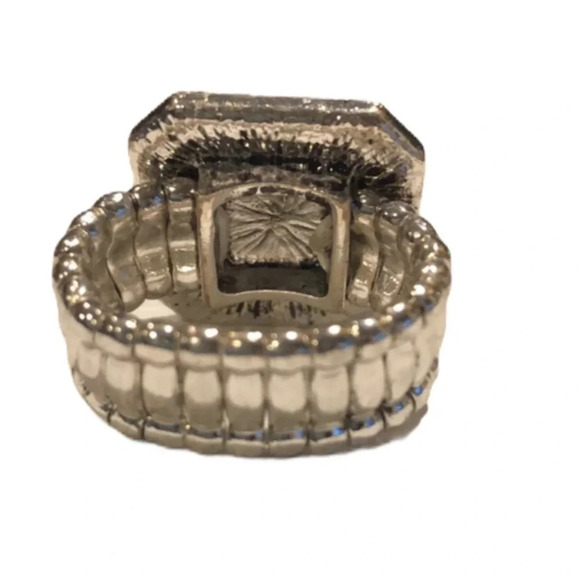 STONE RING NEW WOMENS COSTUME JEWELRY SUMMER FALL WINTER STETCH ONE SIZE - Picture 2 of 3